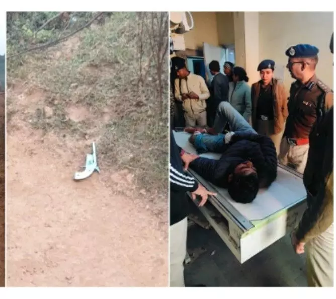 ग्वालियर पुलिस की बदमाश कपिल यादव के साथ मुठभेड़, पैर में गोली मारी