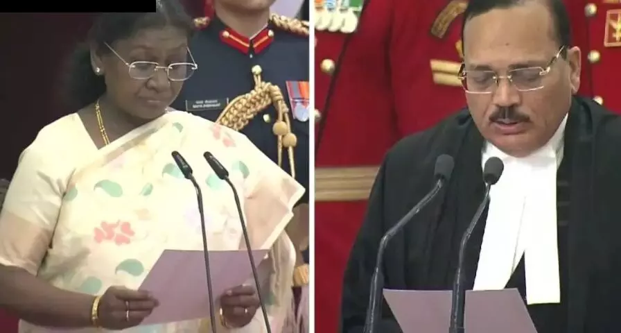 बने भारत के 53वें मुख्य न्यायाधीश,राष्ट्रपति द्रौपदी मुर्मु ने दिलाई शपथ
