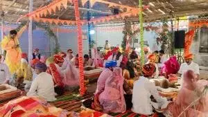 भावलास में पंचकुण्डात्मक गोपाल महायज्ञ, मूर्ति स्थापना और ध्वजारोहण