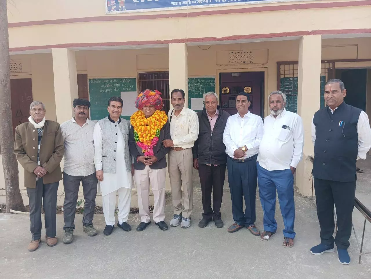 सेन ने चावंडिया स्कूल में प्रधानाचार्य पद संभाला