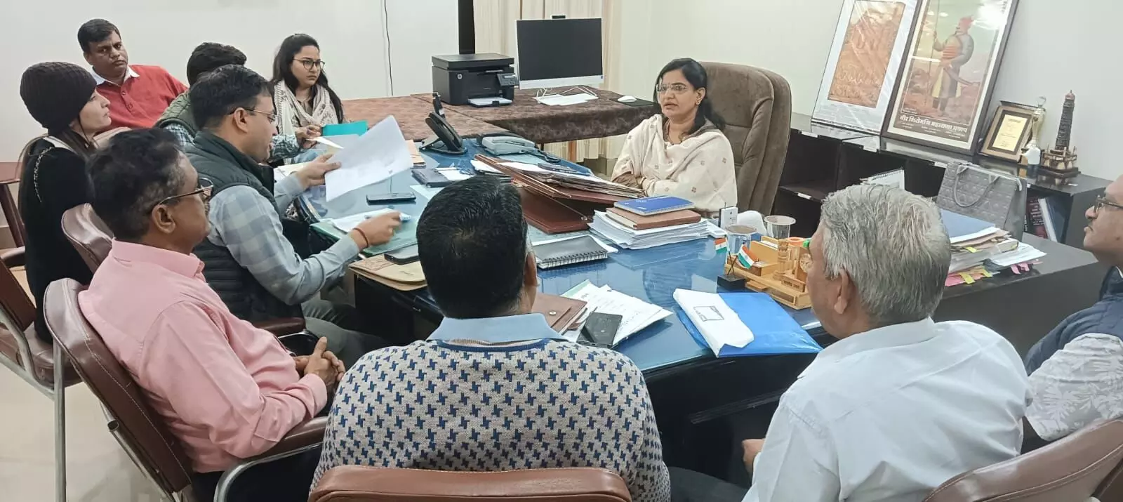 पोस्टर का विमोचन-मंगलवार को,तैयारियां को लेकर बैठक आयोजित