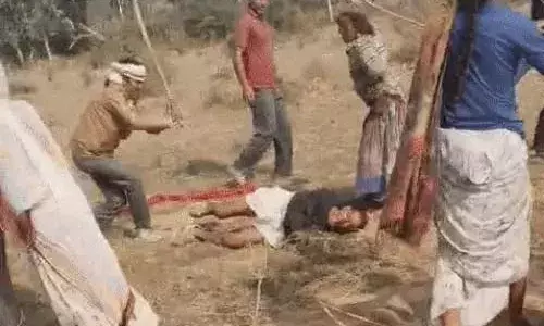 जमीनी विवाद में बुजुर्ग पर लाठी-डंडों से हमला: जमीन पर गिराकर पीटते रहे, सिर फटा, एक हाथ और पैर टूटा