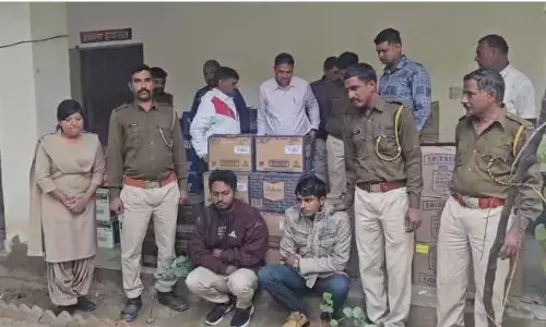 राजसमंद में आबकारी विभाग की बड़ी सफलता, अवैध शराब से भरा कंटेनर जब्त