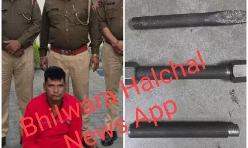 राजस्थान में 27 मामलों में चालानशुदा कुख्यात नकबजन पवन मीणा भीलवाड़ा में गिरफ्तार