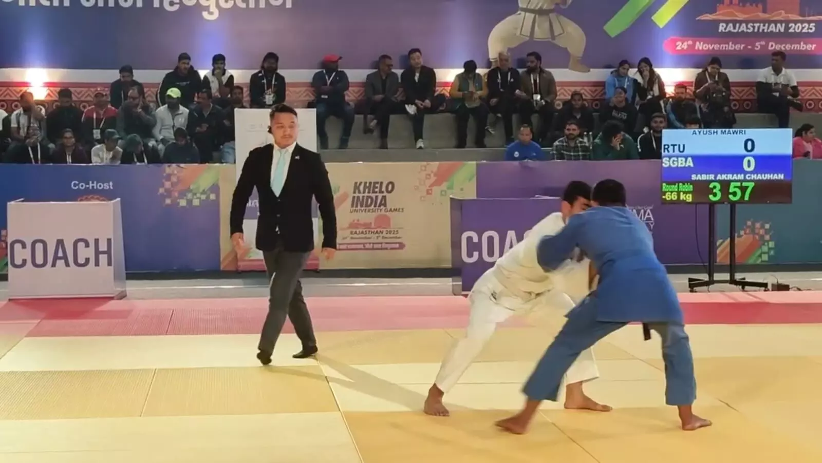 उदयपुर में खेलो इंडिया यूनिवर्सिटी गेम्स का उद्घाटन