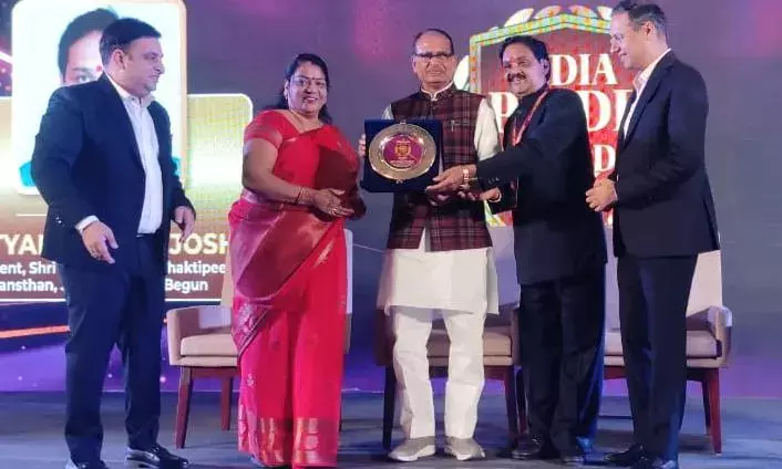 दिल्ली में मिला इंडिया प्राइड पुरस्कार, श्री जोगणिया माता शक्तिपीठ को समर्पित