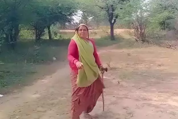 स्कूल में कुल्हाड़ी लेकर पहुंची महिला, मचा हड़कंप