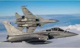 फ्रांस–भारत संयुक्त वायुसेना अभ्यास में गरजे लड़ाकू विमान