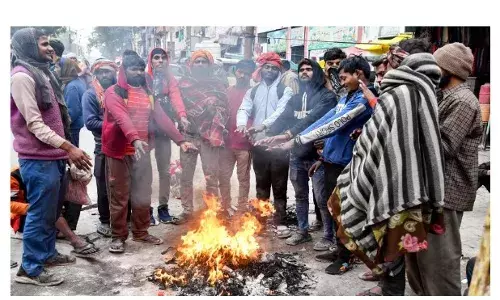उत्तरी भारत  कड़ाके की ठंड की चपेट में ,राजस्थान, दिल्ली, सहित कई राज्य ठिठुरे