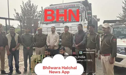 भीलवाड़ा पुलिस ने हरियाणा और अलवर के दो आरोपी गिरफ्तार किए भीलवाड़ा पुलिस ने हरियाणा और अलवर के दो आरोपी गिरफ्तार किए