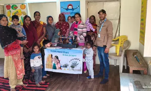 नंद घर 2 पर सिलाई प्रशिक्षण