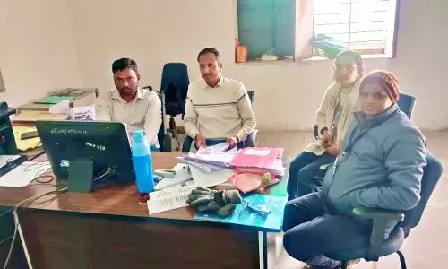 आमेट ब्लॉक सांख्यिकी कार्यालय का निरीक्षण, विभागीय प्रगति और जन आधार कार्यों की समीक्षा