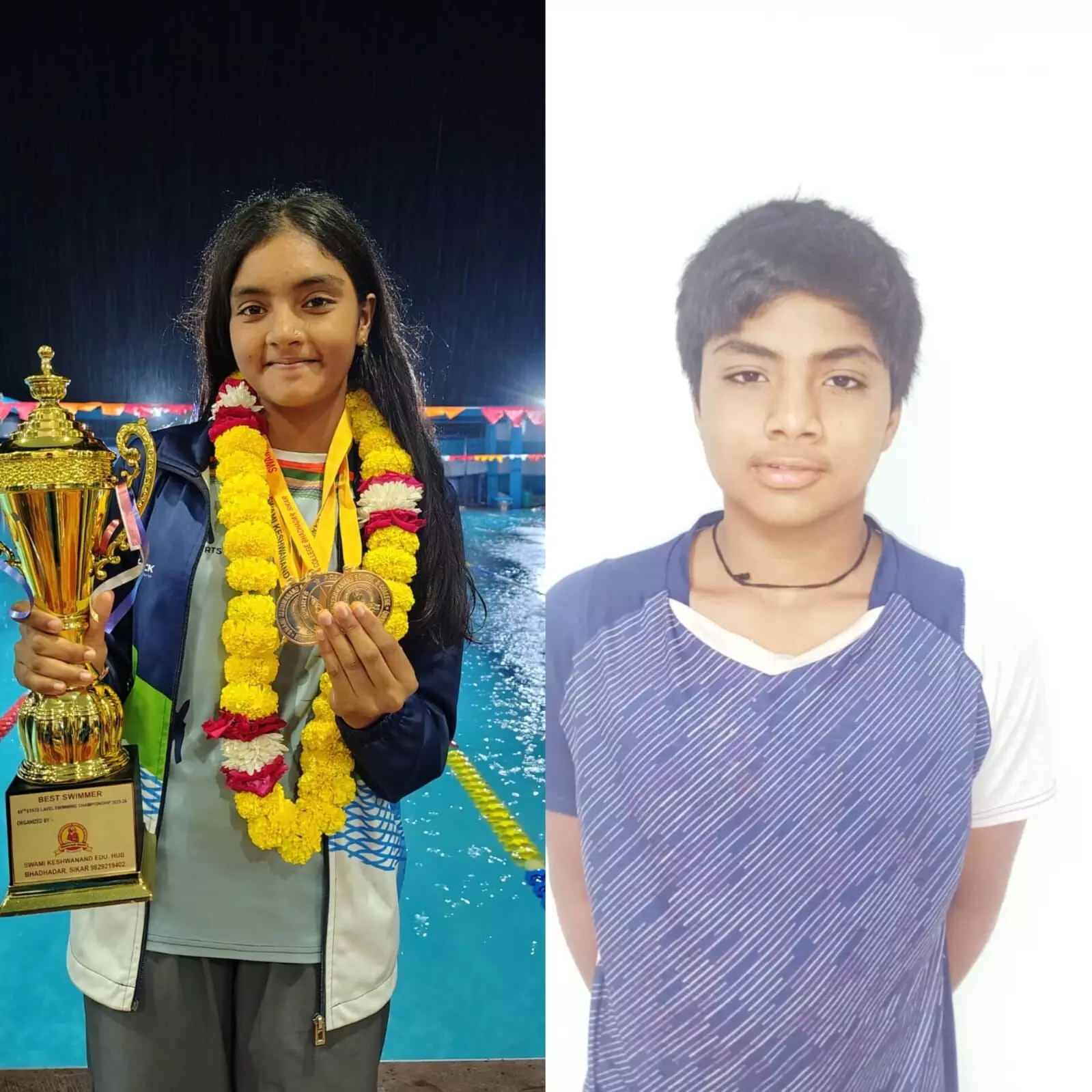 शाहपुरा के दहिया भाईदृबहन तीसरी बार करेंगे राजस्थान का प्रतिनिधित्व