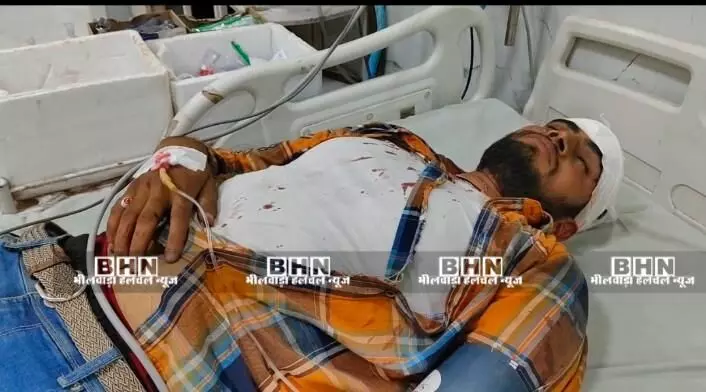 जमीन विवाद में युवक पर ईंट व पाइप से हमला