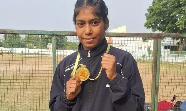 प्रियांशी ने अंतर-महाविद्यालय बॉक्सिंग प्रतियोगिता में जीता स्वर्ण पदक