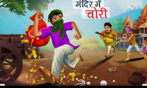 आसपुर में दो मंदिरों से हजारों का माल पार