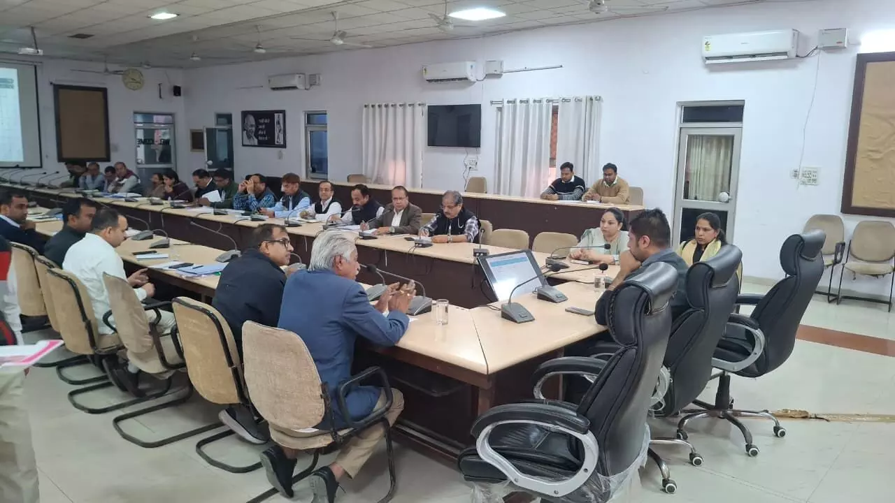 11 योजनाओं की समीक्षा की, आवारा पशु नियंत्रण व सर्दी से बचाव को लेकर कलेक्‍टर ने दिए आवश्यक निर्देश