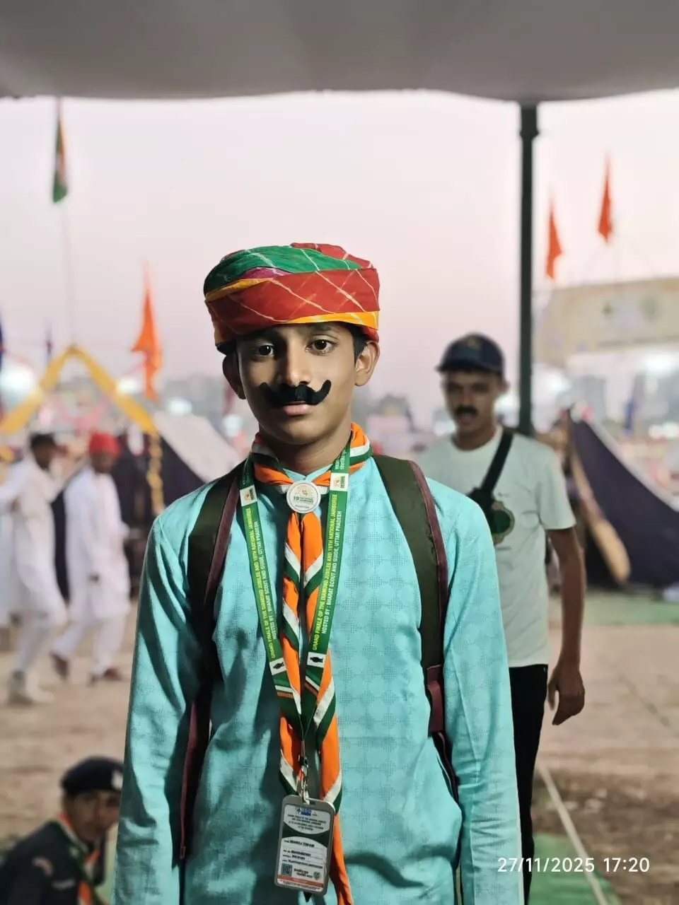 लखनऊ में राष्ट्रीय जम्बूरी का आयोजन-भीलवाड़ा के स्काउट और गाइड ने राजस्थानी वेशभूषा में लिया हिस्सा लखनऊ में राष्ट्रीय जम्बूरी का आयोजन-भीलवाड़ा के स्काउट और गाइड ने राजस्थानी वेशभूषा में लिया हिस्सा