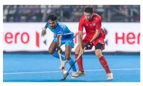 जूनियर हॉकी वर्ल्ड कप 2025: भारत का धमाकेदार आगाज, चिली 7-0 से ध्वस्त जूनियर हॉकी वर्ल्ड कप 2025: भारत का धमाकेदार आगाज, चिली 7-0 से ध्वस्त