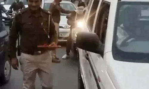 भीलवाड़ा में सड़क सुरक्षा को लेकर यातायात पुलिस की जागरूकता पहल