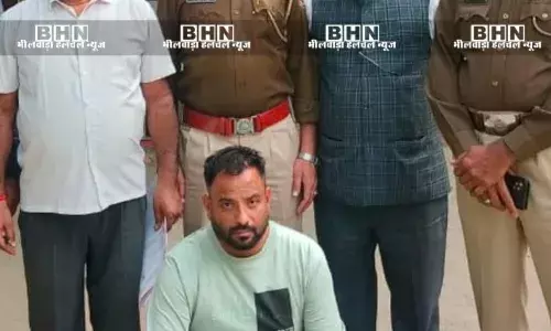 भीलवाड़ा- विवाह से पहले घर में लूट की साजिश, बुजुर्ग महिला पर जानलेवा हमला करने वाले देवेंद्र को दबोचा