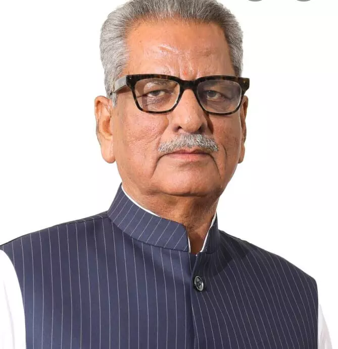 सिक्किम के राज्यपाल 30 नवंबर को चित्तौड़गढ़ के अल्प प्रवास पर