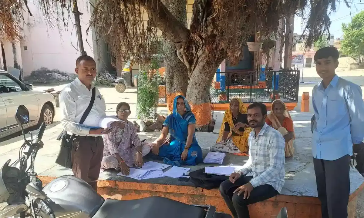 घोसुण्डा ग्राम पंचायत में 100% एस ए आर उपलब्धि*