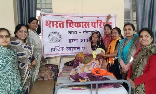 गंगापुर में भारत विकास परिषद द्वारा नन्ही परियों का किया स्वागत