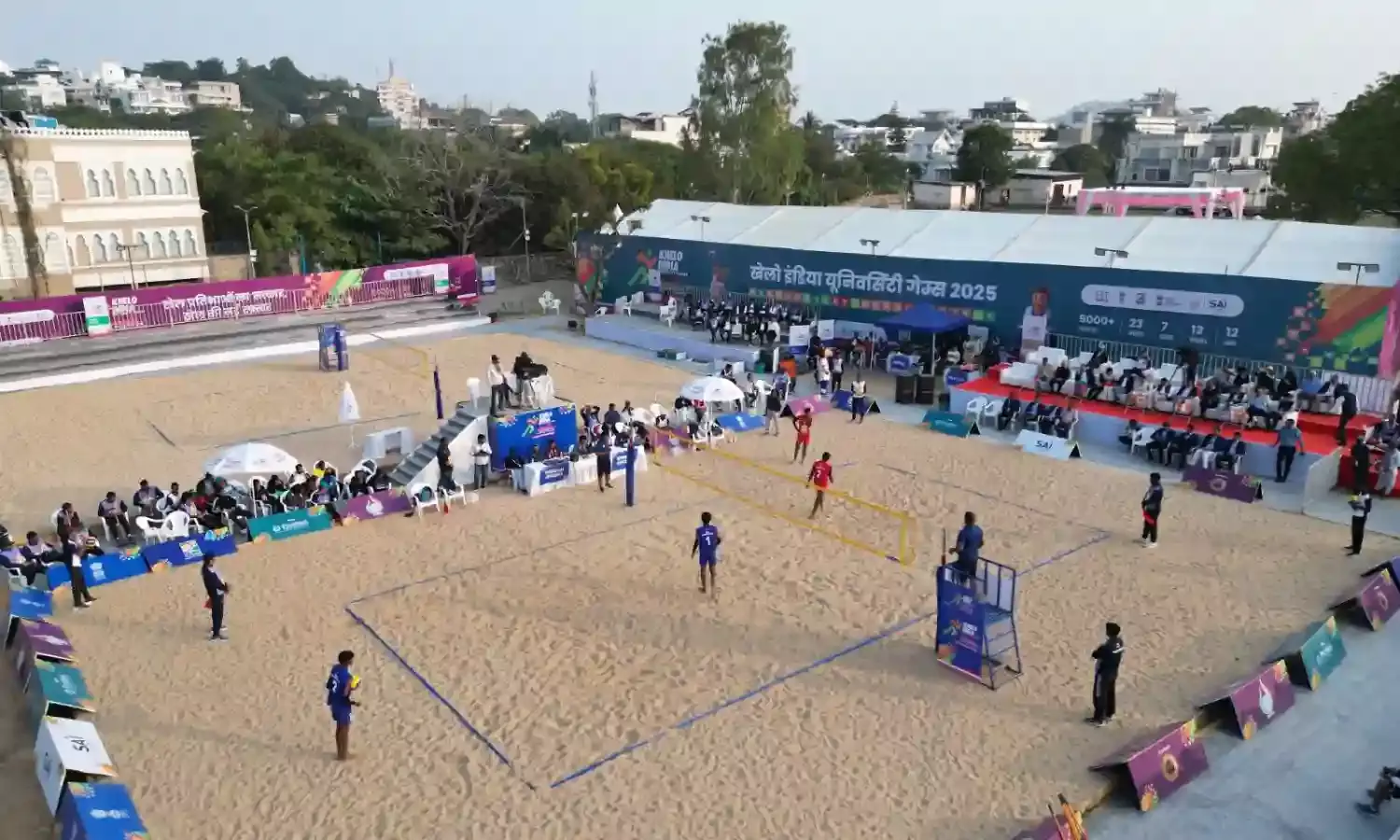 वॉलीबॉल प्रतियोगिता सम्पन्न, महिला वर्ग में वेल्स विश्वविद्यालय तो पुरुष वर्ग में एसआरएम चेन्नई यूनिवर्सिटी को मिला स्वर्ण पदक