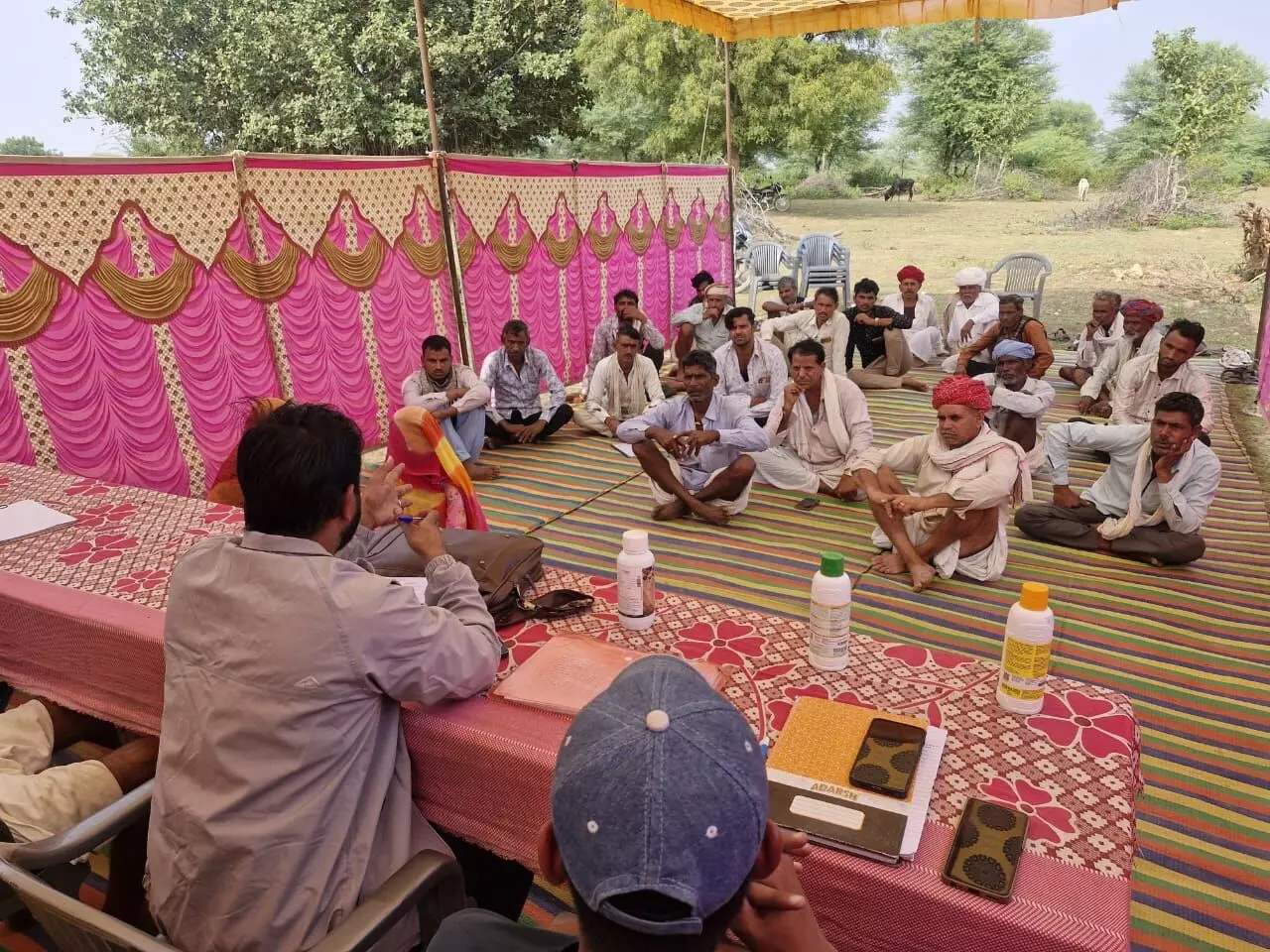 किसानों के लिए दो दिवसीय प्रशिक्षण कार्यक्रम आयोजित