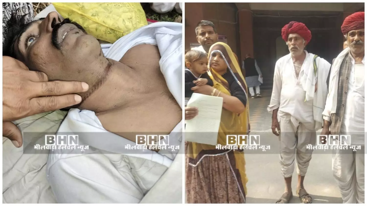 महिला ने करेड़ा पुलिस पर लगाया दबाव बनाने का आरोप, पति की मौत की वरिष्ठ अधिकारी से जांच रखी मांग