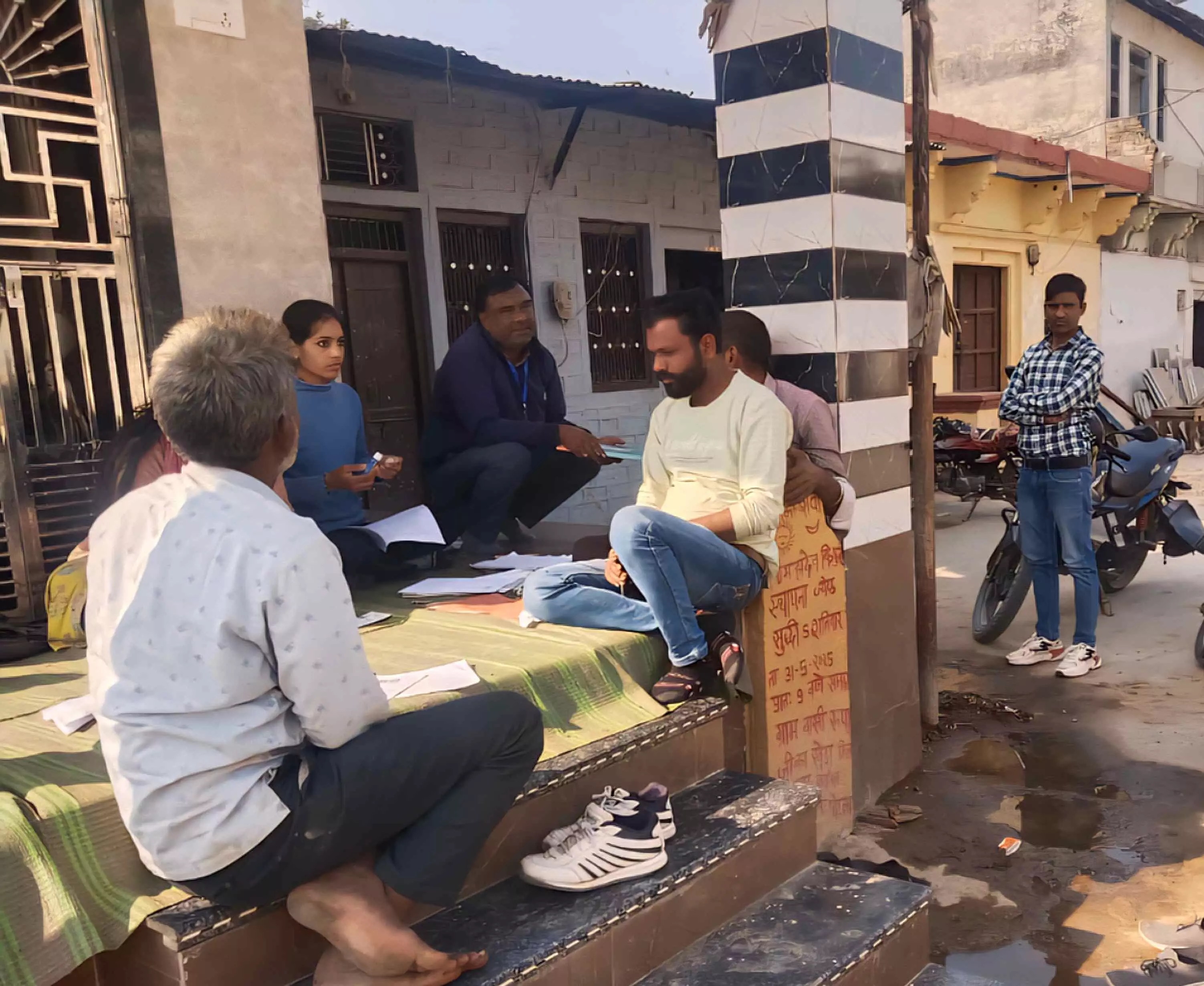 64 प्रतिशत बूथों पर शत-प्रतिशत कार्य