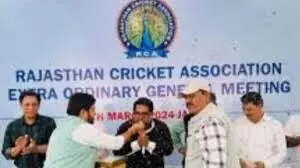 राजस्थान क्रिकेट एसोसिएशन में फिर मचा विवाद, एडहॉक कमेटी कन्वीनर ने फर्जी हस्ताक्षर के लगाए आरोप राजस्थान क्रिकेट एसोसिएशन में फिर मचा विवाद, एडहॉक कमेटी कन्वीनर ने फर्जी हस्ताक्षर के लगाए आरोप