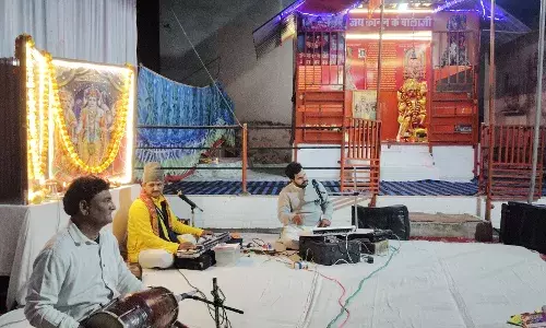 कानून के बाला जी के मन्दिर परिसर में हुआ सुंदरकांड पाठ