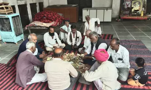 चंवरा का हनुमान जी के दानपात्र से 1 लाख 11 हजार 666 रुपए की राशि निकली