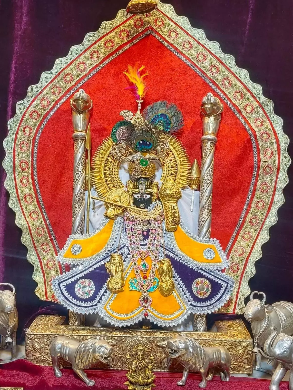 जय श्री कोटड़ी श्याम दरबार आज मंगला श्रृंगार आरती के दर्शन दिनांक  02-12-2025