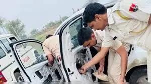 मध्यप्रदेश से जौधपुर ले जाया जा रहा डोडा-चूरा सहित कार जब्त, तस्कर गिरफ्तार