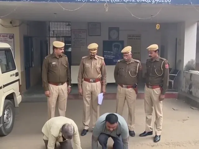 ट्रक गायब कर अवैध गतिविधियों में इस्तेमाल करने वाला गिरोह बेनकाब, दो आरोपी गिरफ्तार