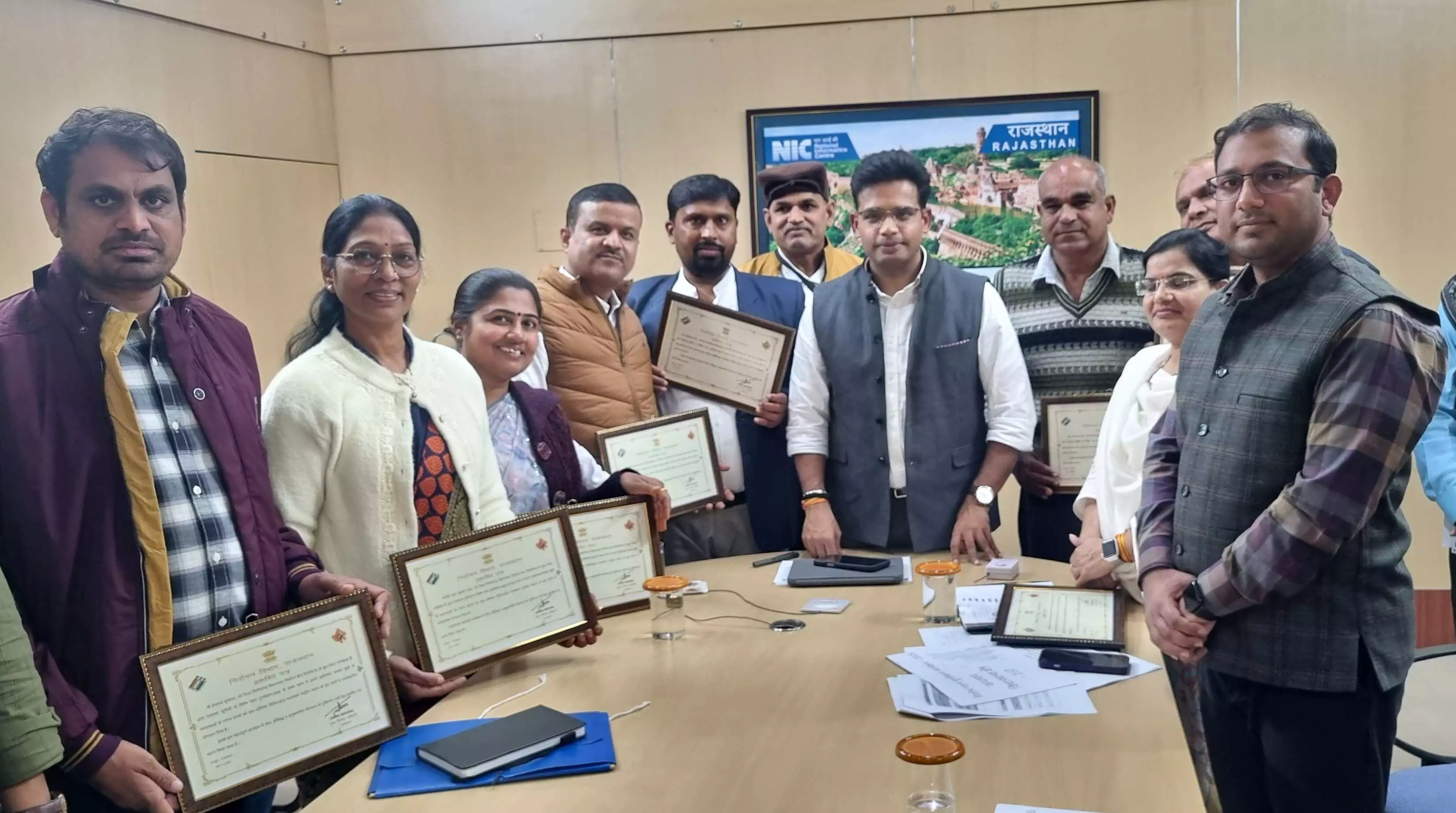 10 बीएलओ सुपरवाईजर राज्य स्तर पर सम्मानित