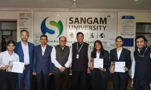 संगम यूनिवर्सिटी में इंडस्ट्री इंटरेक्शन सेशन का सफल आयोजन