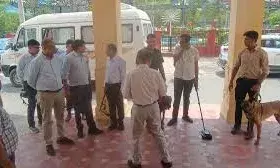 सुरक्षा एजेंसियों ने परिसर घेरकर की तलाशी, कोई संदिग्ध वस्तु नहीं मिली