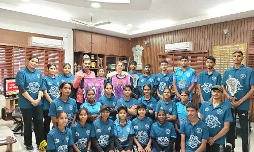 राजस्थान की महिला व पुरुष लेक्रोस टीम फेडरेशन कप में हिस्सा लेने जम्मू रवाना राजस्थान की महिला व पुरुष लेक्रोस टीम फेडरेशन कप में हिस्सा लेने जम्मू रवाना