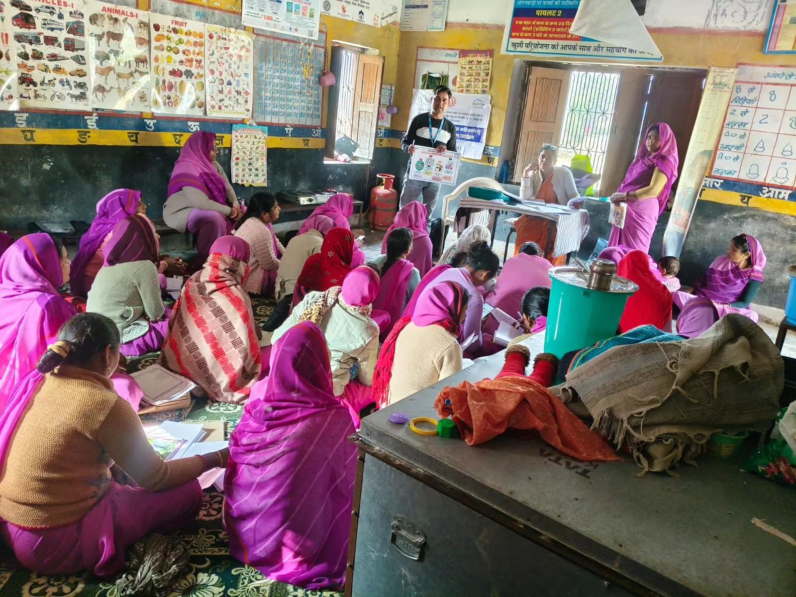 सेक्टर मीटिंग का हुआ आयोजन