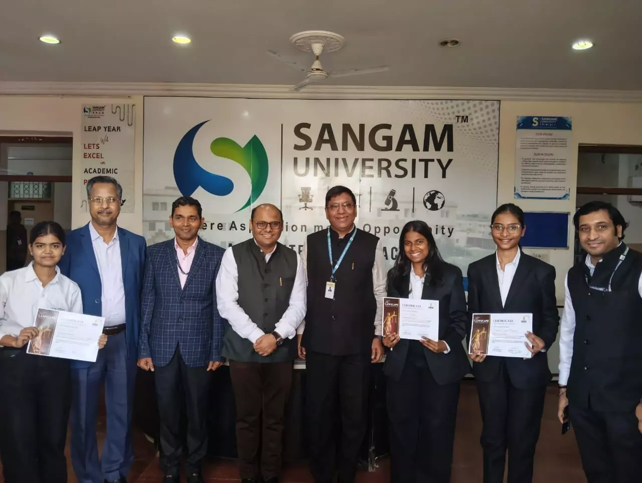 संगम यूनिवर्सिटी में इंडस्ट्री इंटरेक्शन सेशन का सफल आयोजन