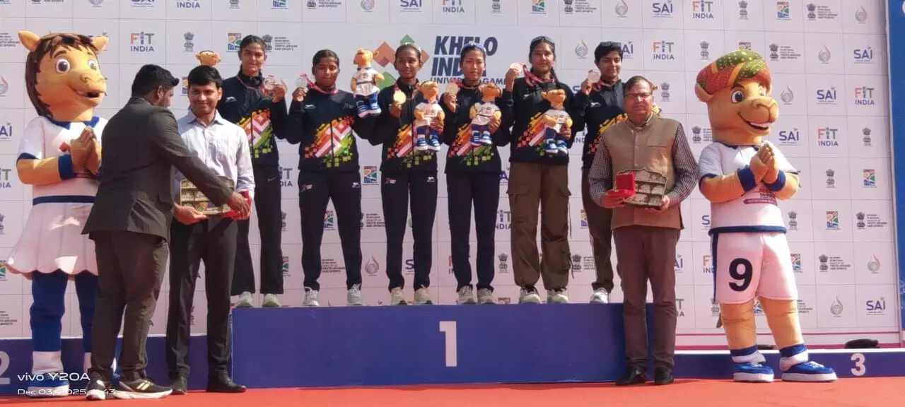 खेलो इंडिया यूनिवर्सिटी गेम्स में कायकिंग-केनोइंग प्रतियोगिता में विश्वविद्यालयों की पदक जीत