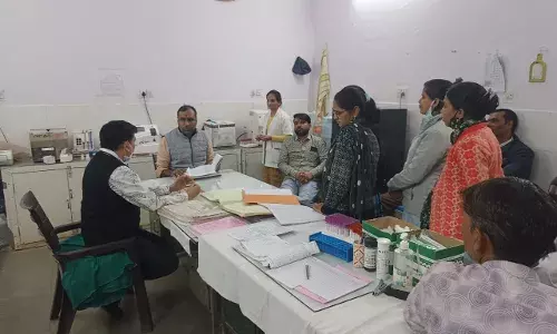 बिजौलिया उप जिला अस्पताल में सीएमएचओ का औचक निरीक्षण, स्वास्थ्य सेवाओं में सुधार के दिए निर्देश