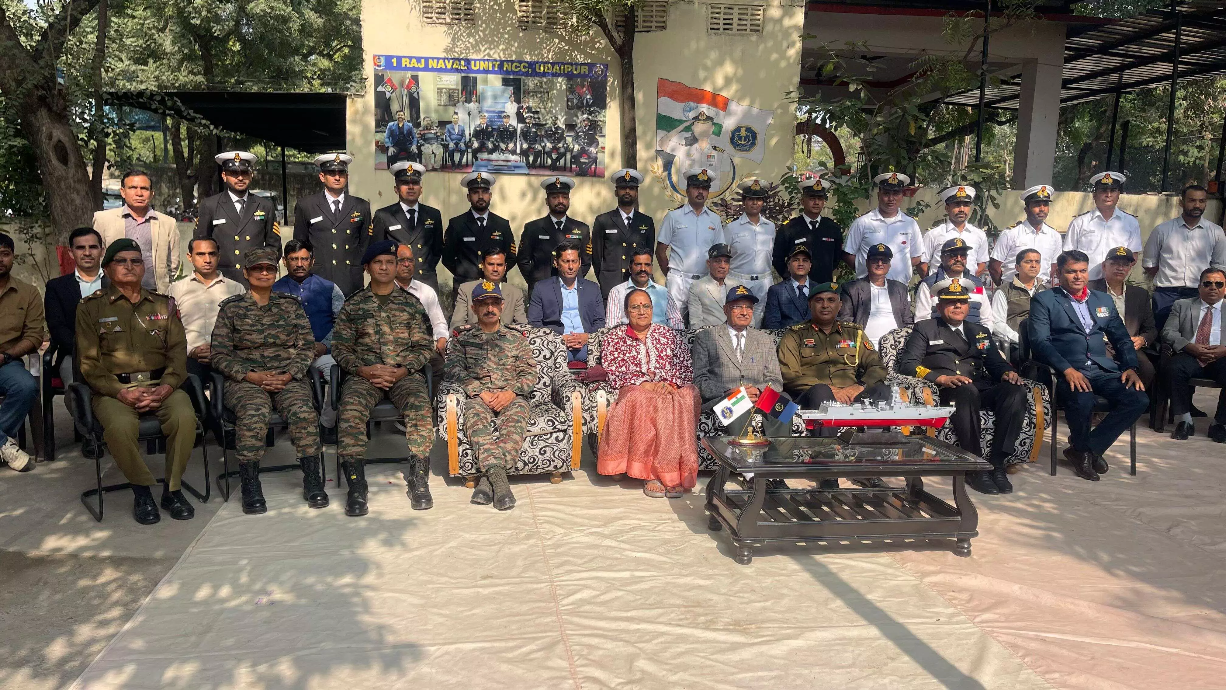 नौसेना दिवस के अवसर पर 1 राज एनसीसी नेवल यूनिट में समारोह का आयोजन नौसेना दिवस के अवसर पर 1 राज एनसीसी नेवल यूनिट में समारोह का आयोजन