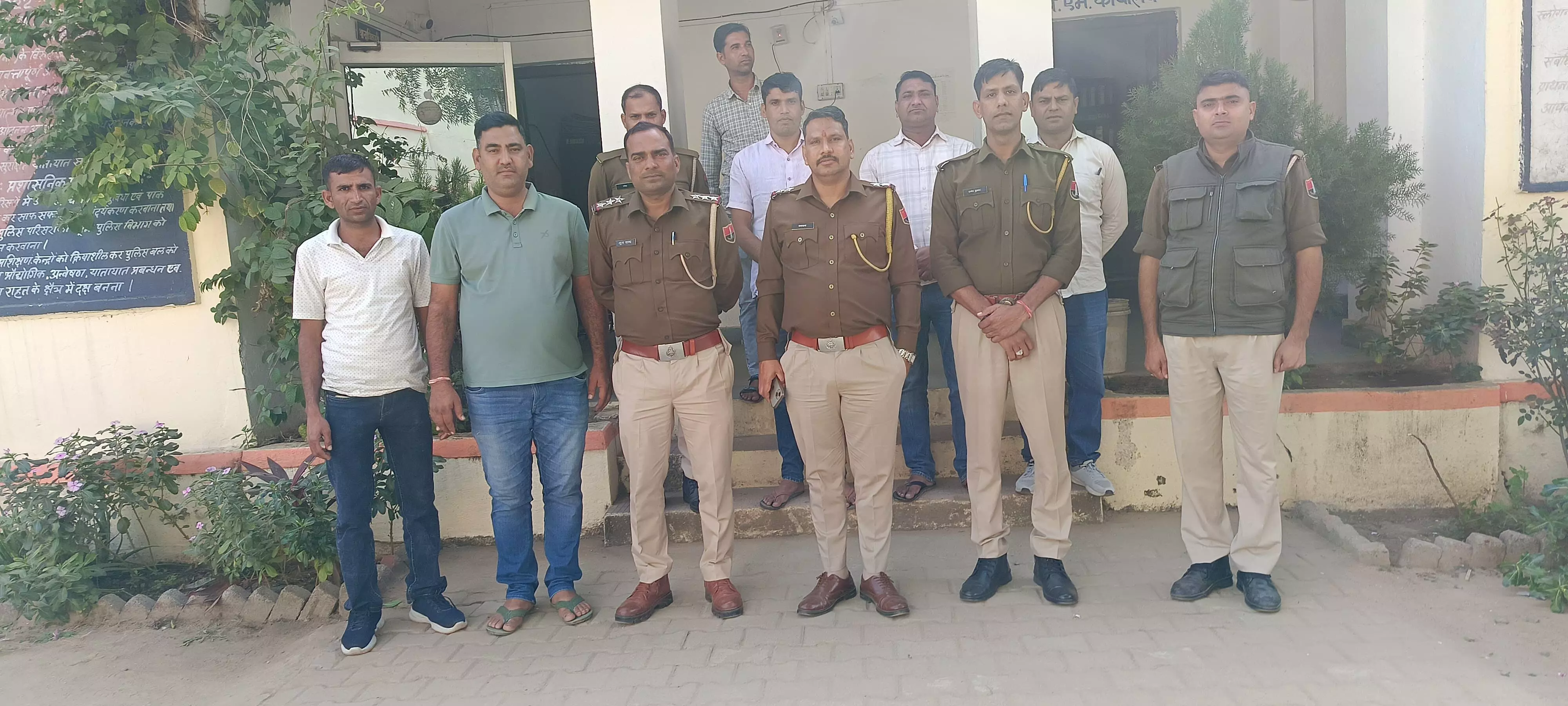 बनेड़ा–रायला थाना अधिकारियों का पारस्परिक तबादला, वर्मा और धायल ने संभाला कार्यभार