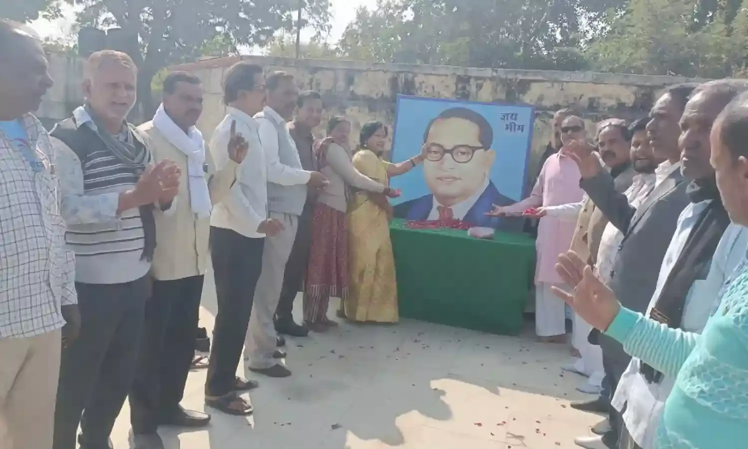 अंबेडकर के महापरिनिर्वाण दिवस पर शांति संदेश मंच ने मनाया सद्भावना दिवस