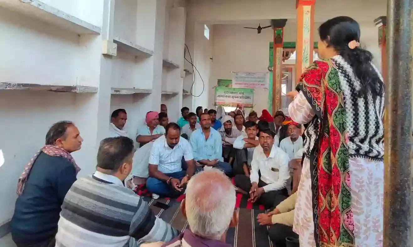 लसाडिया में मृदा दिवस पर कृषक गोष्ठी का आयोजन, जैविक खेती पर भी दिया जोर